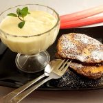 Arme Ritter Deluxe mit Rhabarbercreme