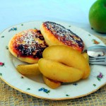 Sächsische Quarkkeulchen mit karamellisiertem Granny Smith